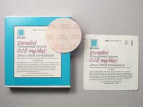 Transdermal estradiol Estradot Cost 25ug $34.88/bx of 8 37.5ug $34.93/bx of 8 50ug $36.