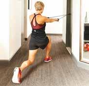 WARM UP With a band attached to the door, warm-up your rotator cuff by moving your arm across your body against the