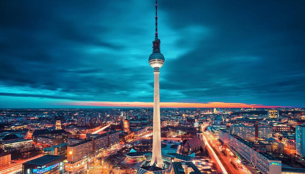 About Berlin: Berlin is the capital and the largest city of Germany as well as one of its 16 constituent states. With a population of approximately 3.