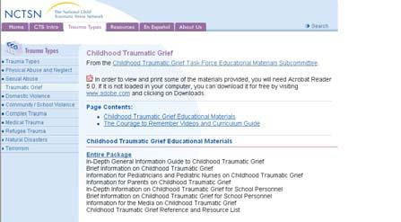 Psychoeducation Educate about trauma reminders and common reactions to the death/other traumas Provide information re: trauma and grief symptoms Identify child s reminders/ connections to