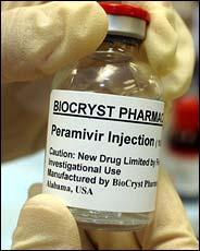 IV peramivir Peramivir is the only IV influenza antiviral agent currently approved by the FDA But this is for out-patients with uncomplicated influenza Approved in: Japan, USA, S.