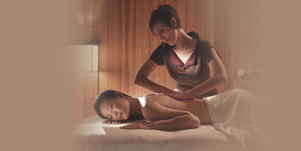 MASSAGES All our massage treatments are customised for each guest.