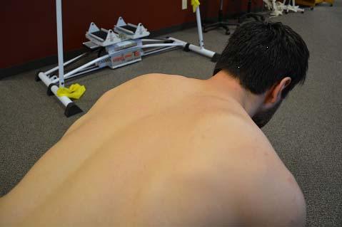 of 120 degrees of GH motion and 60 degrees of scapulothoracic upward rotation.