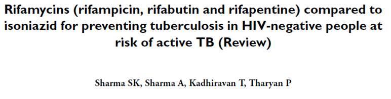 before treatment (to exclude active TB disease).