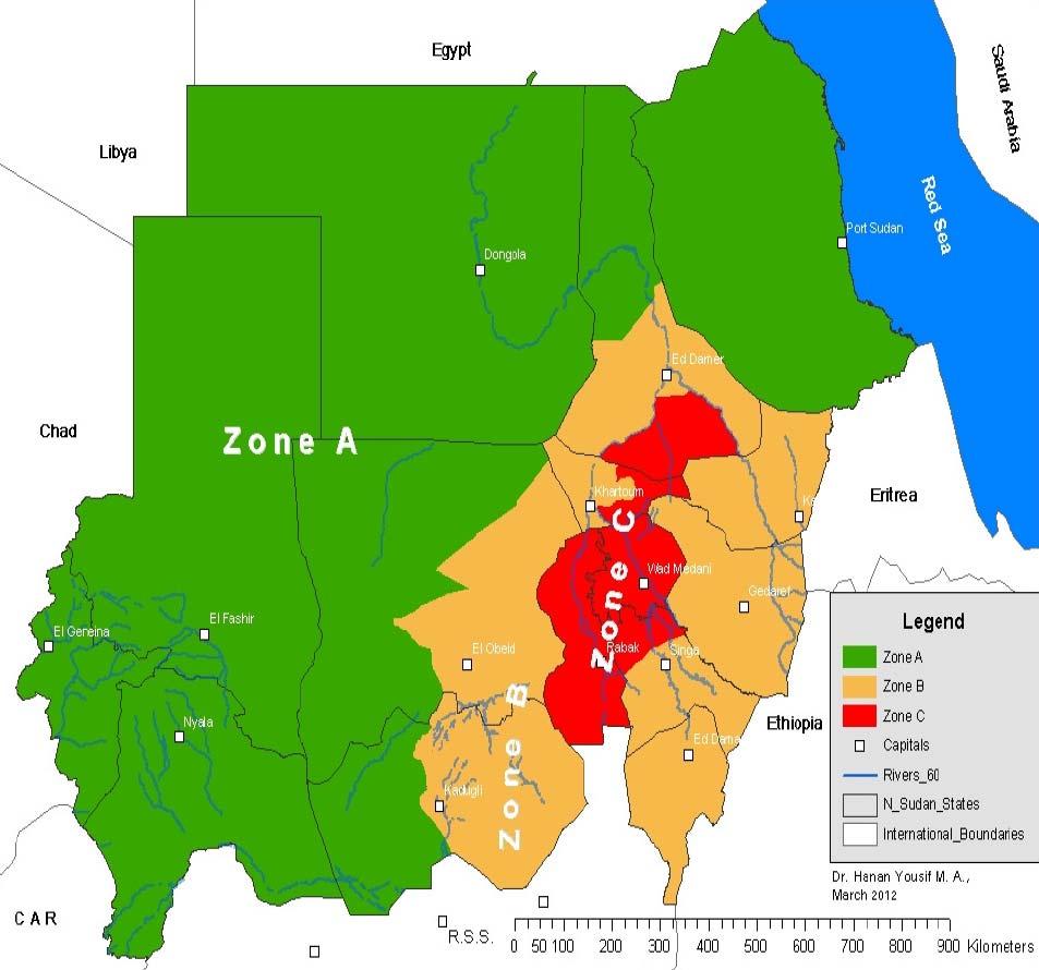 RVF in Sudan Overview RVF Risk map