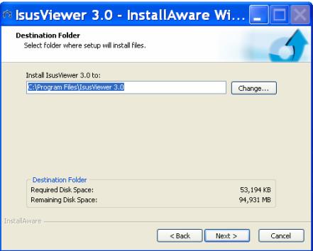 ATLANTIS ISUS Viewer: Installation Fill in your User Name