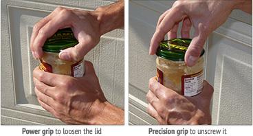 Grip Strength Can you open a jar? Power grip (232.