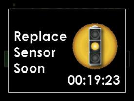 11 6-hour Replace Sensor 2-hour Replace Sensor 30-minute Replace Sensor You can set these alerts with the profiles setting (see Chapter 9, Section 9.3.2, Alert Profile Details, All Other Alerts ).