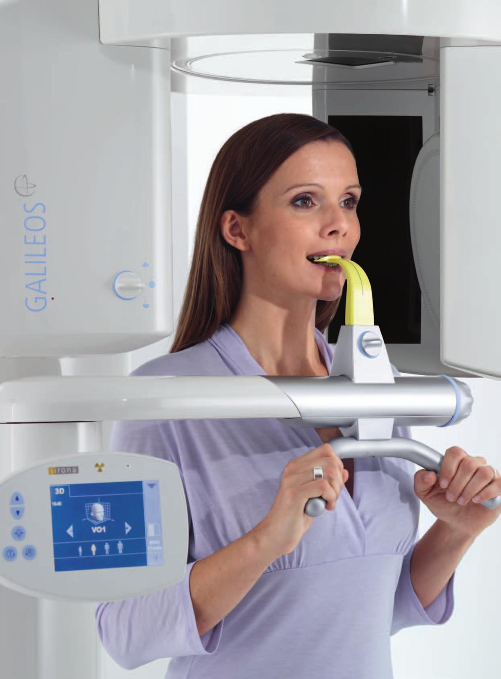 The FaceScanner can be added to any GALILEOS unit without creating space restrictions. The FaceScanner integrates itself perfectly into your practice!