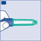 If you take a wrong type of insulin, your blood sugar level may get too high or too low. A Pull off the pen cap.