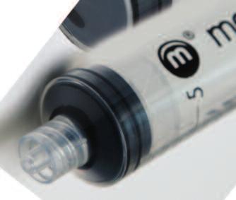 The Medicina Luer lock syringes have been designed to be used with the most common brand of IV syringe