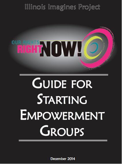 Members of empowerment groups work together to make changes in themselves and their communities.