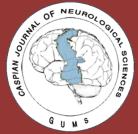 Caspian Journal of Neurological Sciences http://cjns.gums.ac.