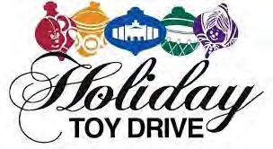 Appetizers and drinks will be provided by the Chapter. RSVP to Erika Coates at ecoates@brainerdchemical.com TCOSCPA s Annual Holiday Toy Drive Members and friends, it s that time again!