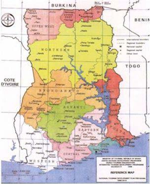 Ghana Facts The country has a total area of 92,098 sq mi The economic status of Ghana is