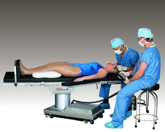 Top rotation, exceptional patient positioning capability, and the use of a simple 18 leg extension combine to provide