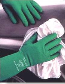Personal Protective Equipment (PPE) Gloves, masks, eye