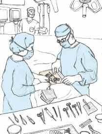 Patient Awareness Surgery The surgeon opens up the body under general anaesthesia and removes the tumour. Surgical removal of tumours usually offers the best chance for cure.