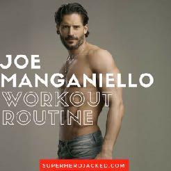 Joe Manganiello Workout Routine