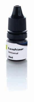 LuxaPrimer Secure adhesion to almost any material. With LuxaPrimer, DMG offers a primer for almost all applications that couldn t be easier to use.