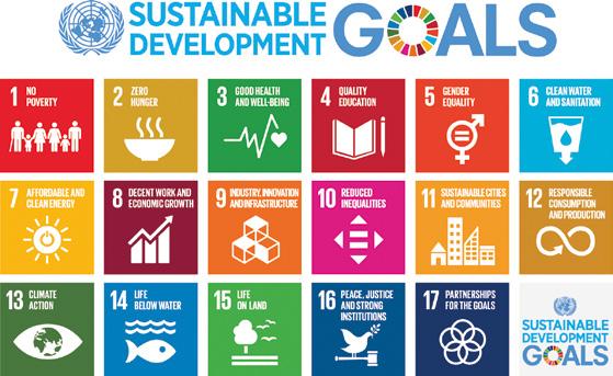 ENABLING SUSTAINABLE GROWTH OUR CONTRIBUTION TO THE UNITED NATIONS SUSTAINABLE DEVELOPMENT GOALS The 2030 Agenda for Sustainable Development was adopted by UN member states in September 2015.