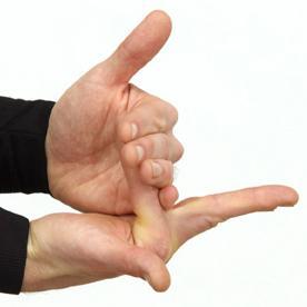 #2 - REPEAT the above sequence with each finger and then with your palm facing upwards.