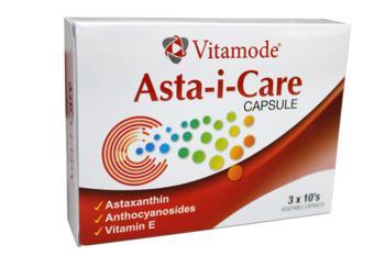 Vitamode Asta-i-Care product Vitamode Asta-i-Care Vitamode Asta-i-Care Astaxanthin Anthocyanosides Vitamin E