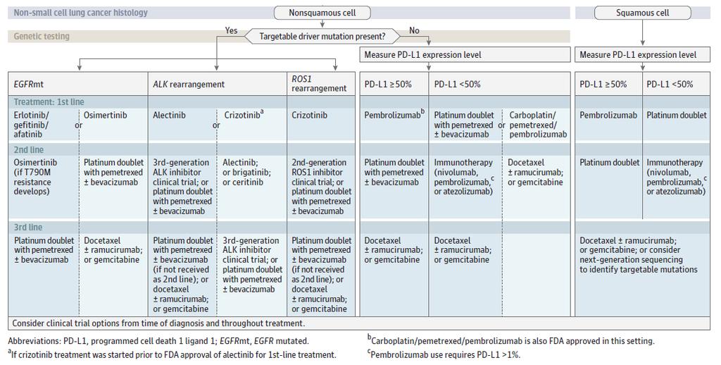 Management of Advanced NSCLC x Docetaxel ± Nintedanib x x x x Docetaxel ± Nintedanib x Docetaxel ± Nintedanib