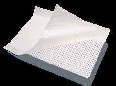 Silflex Soft silicone wound contact layer A wound contact layer made from polyester mesh coated with Silfix soft silicone.