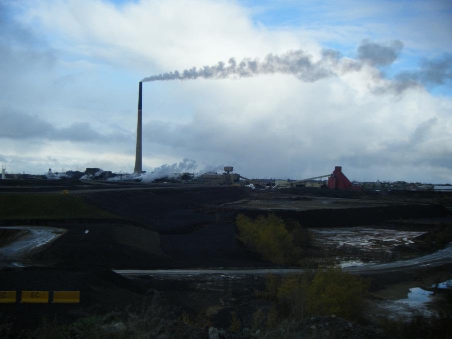 Mining and smelting activities have gradually led to a build-up of naturally occurring metals in the environment in the Flin Flon area Historical releases