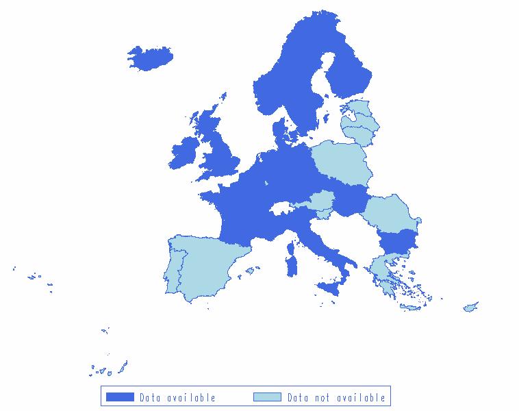 EFSA s Concise European food consumption database 1) Belgium 2) Bulgaria 3) Czech Republic 4) Denmark 5) Finland 6) France 7)