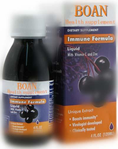 immunity Berry Flavored Liquid Unique Extract -
