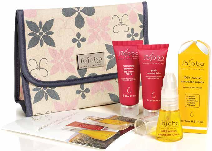 Purchase 2 products from The Jojoba Company and receive your gift.^ұ+ Valued at 29.