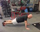 Pushup/Mountain Climber Combo Start in the pushup position and your abs braced.