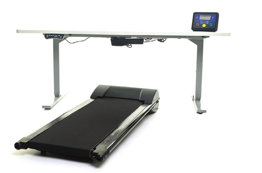 STANDING DESK OPTIONS Desk Treadmill The walk while you work option.