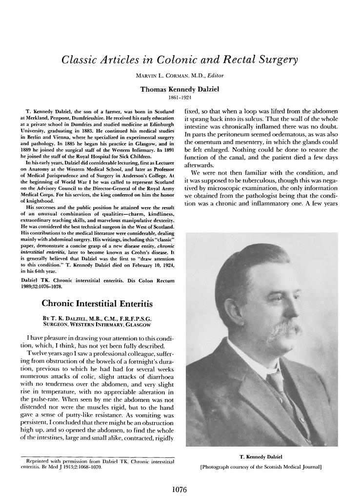 Dalziel s Disease Dalziel 1913, The British Medical Journal Vol. 2, No. 2756 "In vol.