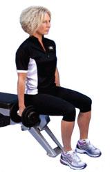 Sitting Posture As already mentioned, intervertebral disc pressure is greatest in a seated position hence when exercising in this position, particularly with load, care