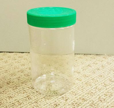 Find a hard, non-breakable, container that needles cannot poke through with a screw-on or tight fitting lid (examples, rigid detergent bottle, bleach bottle).