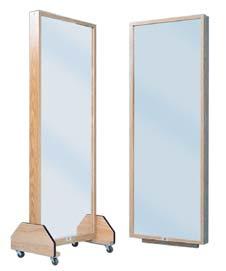 POSTURE MIRRORS Clinical Equipment Portable Single Mirror High quality full view glass mirror.