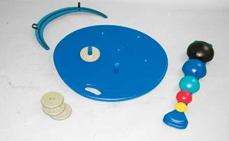 lower body rehabilitation. Set includes reversible board (1 side for left foot, 1 side for right foot), color-coded ball set. Accessories available separately.