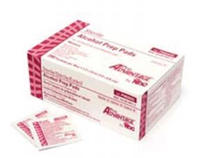 Clinical Supplies WOUND CARE (CON T) Alcohol Prep Pads Sterile 020280 (200) Medium Pads/Box Cotton