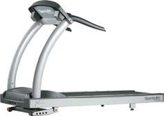 TREADMILLS (CON T) T611 Treadmill by SportsArt Easy to use tilt & go transport wheels Heart rate telemetry with CardioAdvisor and ZoneTrainer 4hrs.