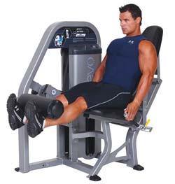 042327 S9LAT - Lat Pulldown Leg Extension Patent pending 240 lb. weight stack in 5 lb.