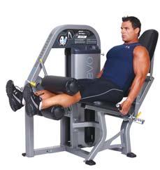 042326 S9OP - Overhead Press 042325 With 5 seat back angles and 15 starting points, a combination of 75 hip/knee angle choices are available to accommodate to user size, a particular pathology or