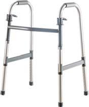 050200 Adult; Fits Users From 5 3 to 6 4 Dual Release Walker Features a wide, deep frame with many height adjustments, lower side brace for added stability and
