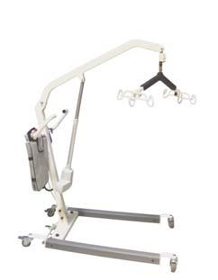 051056 ApexLift Hydraulic Patient Lift 051055 Compact construction for easy maneuvering, extended (6) point spreader bar for maximum patient comfort and foot operated leg opening.