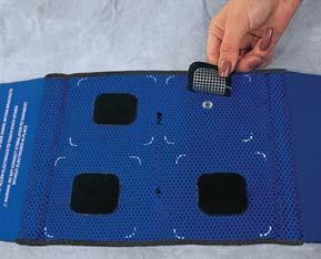 Ultrastim Garment & Pad Electrode System Convenient, One-Person Home Application Garment