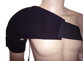 when used in conjunction with an electrical stimulation device such as TENS or HVPS.