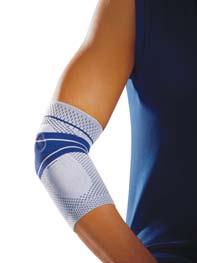 080191 10 pull-in sleeve, contoured for comfort is used for strains, sprains, arthritis, bursitis, turf protection and epicondylitis.