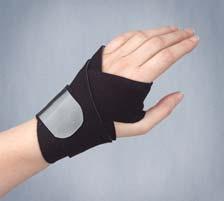 Easy one-handed application, this splint is soft and breathable for all day comfort. Machine or hand washable. Latex free.